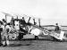 Sopwith F.1 Camels of 4 Sqn AFC photographed at Bruay on 26 March 1918 (0381-098)